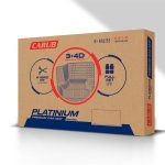 CARUB PASPAS3+ 4D PLATİNYUM HAVUZLU 5 PARÇA BEJ KT (1 TK )