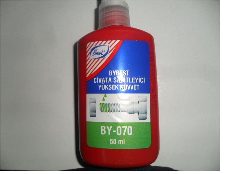 BYB.0C03-1.jpg BY-070 BY BEST CİVATA SABİTLEYİCİ YÜKSEK KUVVET 50 ML (1 AD ) - Görsel 1