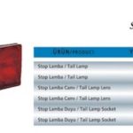 STOP LAMBA DUYLU FIAT DKŞ ŞAHİN S SAĞ 93 . (1 AD )