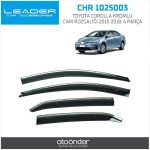 KROMLU CAM RÜZGARLIĞI TOYOTA COROLLA 2013-2018 (4 PARÇA) (1 TK )