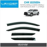 KROMLU CAM RÜZGARLIĞI TOYOTA COROLLA CROSS 2022---> (4 PARÇA) (1 TK )
