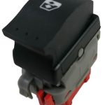 CAM KALDIRMA ANAHTARI SAĞ KIRMIZI RENAULT TRAFIC/CLIO MASTER II 6 FİŞ (1 AD )