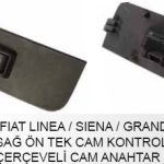 CAM KALDIRMA ANAHTARI TEKLİ SAĞ FIAT SIENA/LINEA ÇERÇEVELİ 25108 - AN213 - AN0785 - AN0787 (1 AD )
