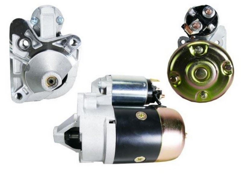 DD-STR6081-1.jpg MARŞ MOTORU 9DİŞ 12V RENAULT CLIO DACIA SANDERO/LOGAN 1 4-1.6 05> MITSUBISHI TİP (1 AD ) - Görsel 1