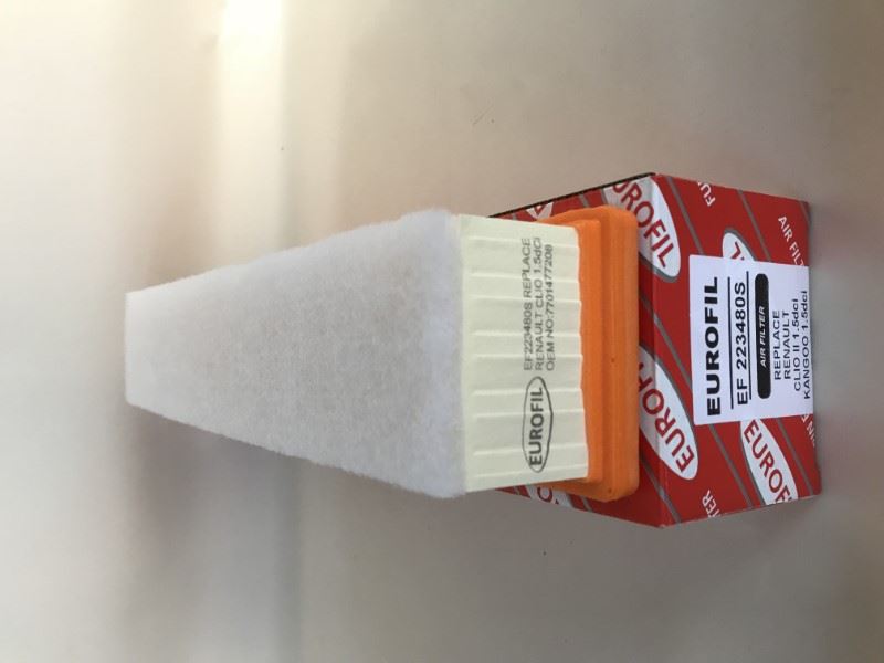 EF223480S-1.jpg HAVA FILTRESI RENAULT CLİO II KANGOO 1.5 DCİ (ELYAFLI) DACIA DUSTER I 10- LOGAN 05- SANDERO 1.5DCİ 0 9- NISSAN ALMERA II 1.5DCY 02- (1 AD ) - Görsel 1