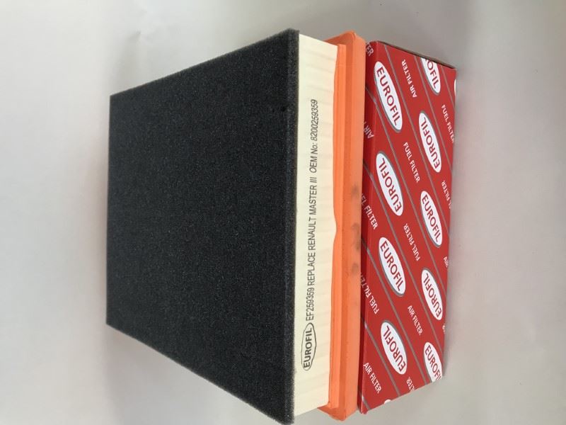 EF259359-1.jpg HAVA FILTRESI RENAULT MASTER III 2.2DCİ, 2.5DCİ (SÜNGERLİ) OPEL MOVANO II 2.2CDTİ, 2.5CDTİ (1 AD ) - Görsel 1