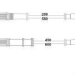 BUJİ KABLO TAKIMI FIAT DOBLO / PALIO 1.2 (1 TK )
