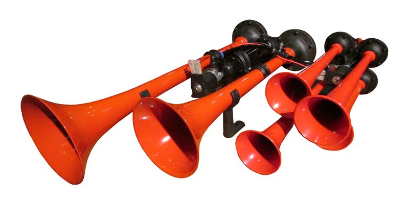 HD.450C-24-1.jpg 24V 6 BORULU ÇOK SESLİ YANKILI KORNA (1 AD ) - Görsel 1