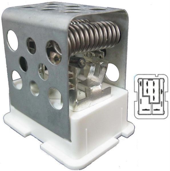 HLR.7155-1.jpg KALORİFER REZİSTANSI OPEL ASTRA G 1.4 1.6 16V - ASTRA H 1.4 1.6 1.8 00- (1 AD ) - Görsel 1