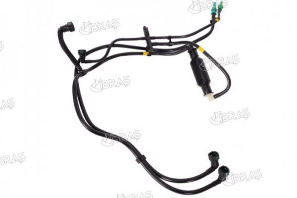 IBRAS-17645-1.jpg YAKIT BORUSU CITROËN BERLINGO C3 I-II-C4 I-C5 XSARA PICASSO PEUGEOT 206-207-307-308-407 PARTNER (1 AD ) - Görsel 1