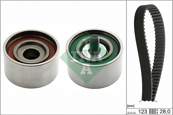 INA-530050210-1.jpg TRİGER KİT 123x280 ACCENT 1.5CRDI 02-05 -ELANTRA 2.0CRDI 01-06 -GETZ 1.5CRDI-İ30 2.0CRD (1 AD ) - Görsel 1