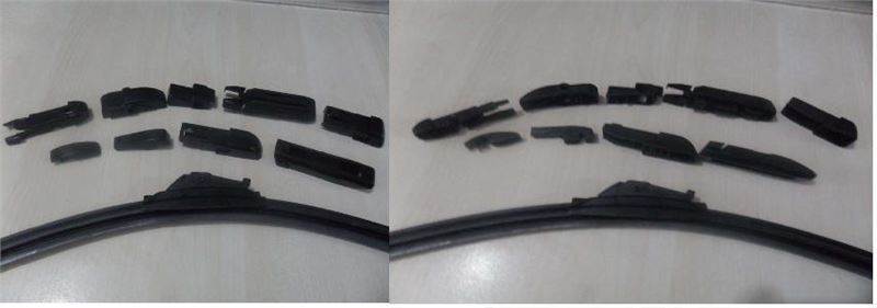 INW018034-1.jpg 450MM 9 APARATLI BANANA TİP SİLECEK SÜPÜRGESİ (1 AD ) - Görsel 1