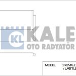KLİMA RADYATÖRÜ PEUGEOT 301 12+ 1.2 VTİ / 1.6 VTİ / 1.6 HDİ 90 () AL/AL (1 AD )