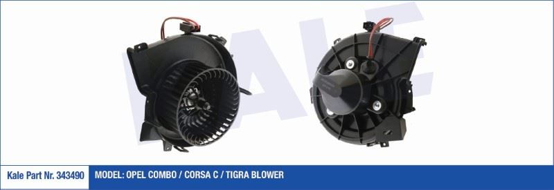 KL343490-1.jpg KALORİFER MOTORU (BLOWER) 12V OPEL COMBO / CORSA C / TIGRA (1 AD ) - Görsel 1