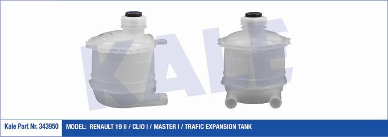 KL343950-1.jpg GENLEŞME TANKI (RADYATÖR EK DEPO) KAPAKLI RENAULT R19 II / CLIO I / MASTER I / TRAFIC (1 AD ) - Görsel 1