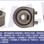 YAĞ SOĞUTUCU OPEL MOVANO RENAULT 19/21/CLIO I-II/KANGOO/MASTER II/MEGANE /TRAFIC II AL / PL / BRZ (1 AD )