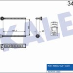 KALORİFER RADYATÖRÜ BRAZING RENAULT CLIO/CLIO IV (1 AD )