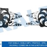 FAN MOTORU DAVLUMBAZLI FIAT DOBLO III 1.6 MULTİJET (1 AD )