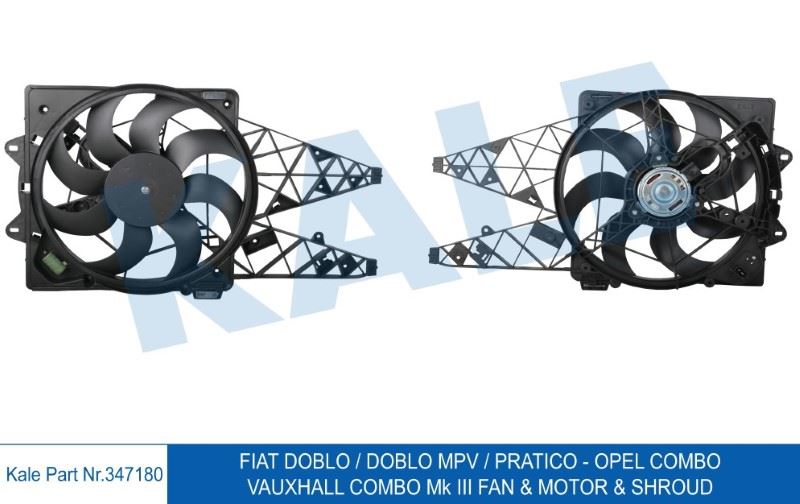 KL347180-1.jpg FAN MOTORU DAVLUMBAZLI FIAT DOBLO III 1.6 MULTİJET (1 AD ) - Görsel 1