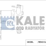 TURBO RADYATÖRÜ (INTERCOOLER) RENAULT CLIO II (345X370X27) AL/PL/BRZ (1 AD )