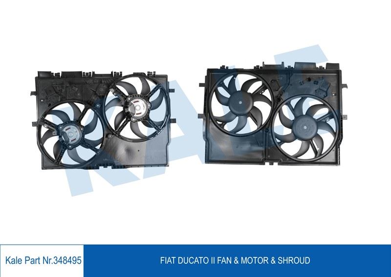 KL348495-1.jpg FAN MOTORU DAVLUMBAZLI FIAT DUCATO III 2.3JTD 06-> KLİMALI 300W/300W (1 AD ) - Görsel 1