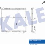 RADYATÖR SCANIA P /G /R /T (ÇERÇEVESİZ) (MT) AL/BRZ (860X988X40) (1 AD )