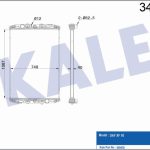 RADYATÖR DAF XF 95 (ÇERÇEVESİZ) (MT) AL/BRZ (1067X754X40) (1 AD )