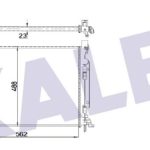 RADYATÖR AL/PL/BRZ RENAULT KANGOO / GRAND KANGOO / KANGOO EXPRESS (1 AD )