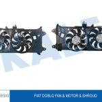 FAN MOTORU DAVLUMBAZLI FIAT DOBLO  1,3 MJET 03=> 1,9JTD 01=> EURO III (AC) (1 AD )
