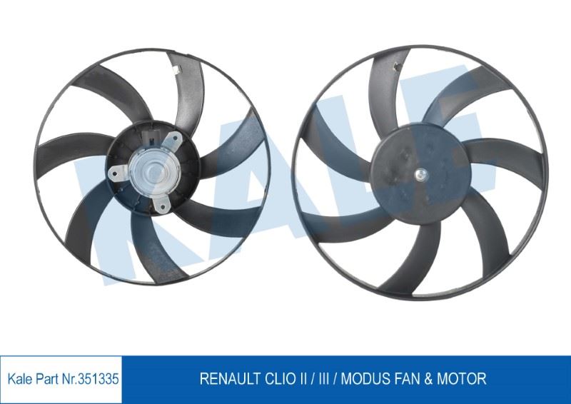 KL351335-1.jpg FAN MOTORU MOTOR RENAULT CLIO II / III / MODUS (1 AD ) - Görsel 1