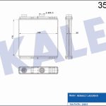 KALORİFER RADYATÖRÜ RENAULT LAGUNA III KALORİFER (1 AD )