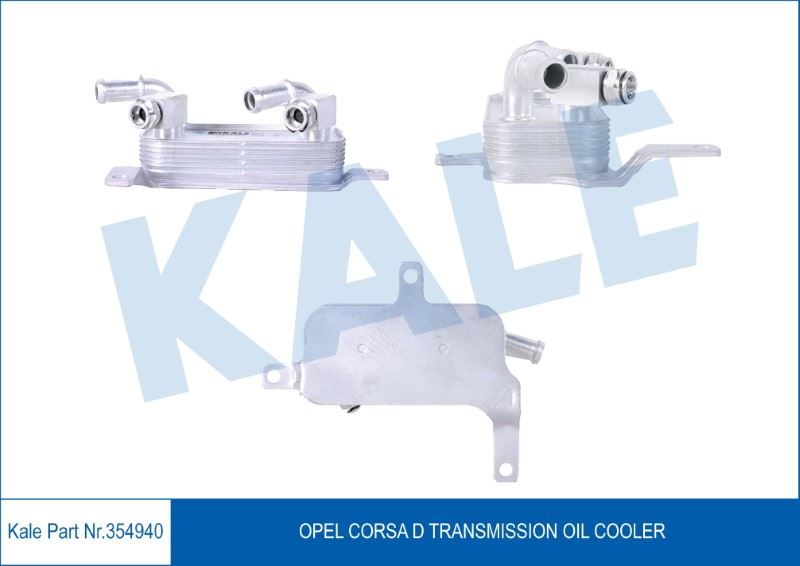 KL354940-1.jpg ŞANZIMAN YAĞ SOĞUTUCU OPEL CORSA D 1.2 1.4 2010-- (A12 A14 XEL MOTOR) (1 AD ) - Görsel 1