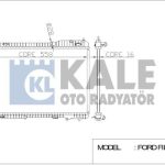 RADYATÖR FORD FIESTA VI (350X538X16) AL/PL/BRZ (1 AD )