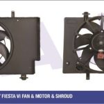 FAN MOTORU DAVLUMBAZLI FORD B-MAX / FIESTA VI COURIER  (380W 345MM) (1 AD )