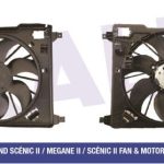 FAN MOTORU DAVLUMBAZLI RENAULT  MEGANE II / SCÉNIC II  (190W 380MM) (1 AD )