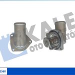 (92 °C) TERMOSTAT + FLANŞ OPEL ASTRA F / CORSA B / TIGRA / VECTRA B - CHEVROLET TIGRA (92 °C) TERMOS  °C) TERMOS (1 AD )