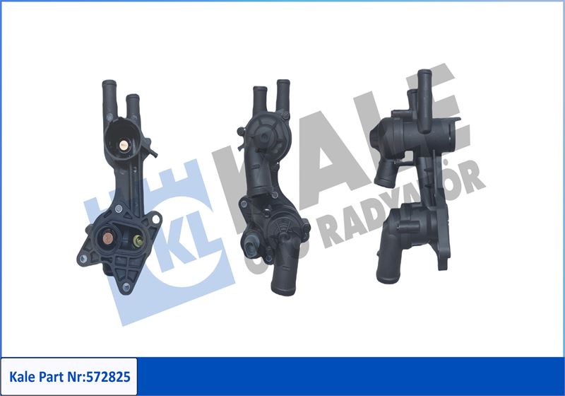 KL572825-1.jpg (80 °C) KOMPLE TERMOSTAT - PLASTİK GÖVDELİ SEAT ALHAMBRA / IBIZA IV - SKODA FABIA II - VW BEETLE / C HAMBRA / IBIZA IV - SKODA FABIA II - VW BEETLE / C (1 AD ) - Görsel 1