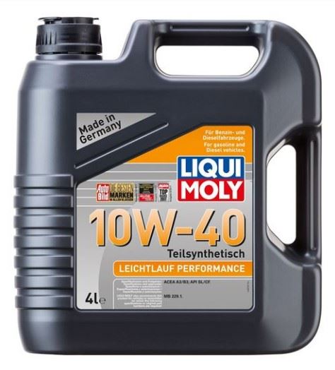 LIQUIMOLY-8998-2.jpg LEICHTLAUF PERFORMANCE 10W-40 4LİTRE (1 AD ) - Görsel 1