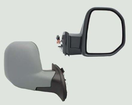 M012.2023-1.jpg DİKİZ AYNASI SAĞ PEUGEOT-CITROEN PARTNER 2008-2012 ELEKTRİKLİ ISITMALI TEK KAPAK SENSÖRLÜ ASTARLI (1 AD ) - Görsel 1