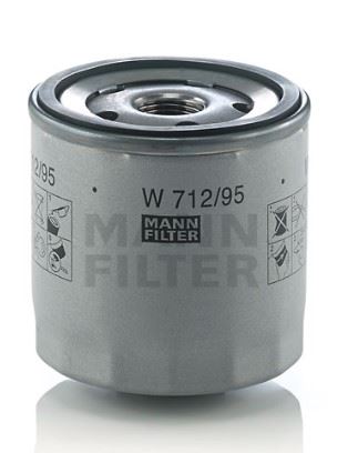 MANN-W712-95-1.jpg YAG FILTRESI VW GOLF VII POLO V AUDI A3 III SKODA OCTAVIA 1.2TSI 1.4TSI 12/> (1 AD ) - Görsel 1
