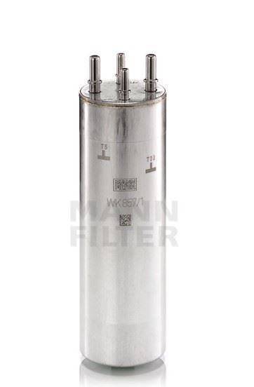 MANN-WK857-1-1.jpg MAZOT FILTRESİ VW TRANSPORTER T6 2.0 TDİ BLUEMOTİON (06/15 - ) 75KW(102PS/HP) - 1968CC - MOT.CA (1 AD ) - Görsel 1