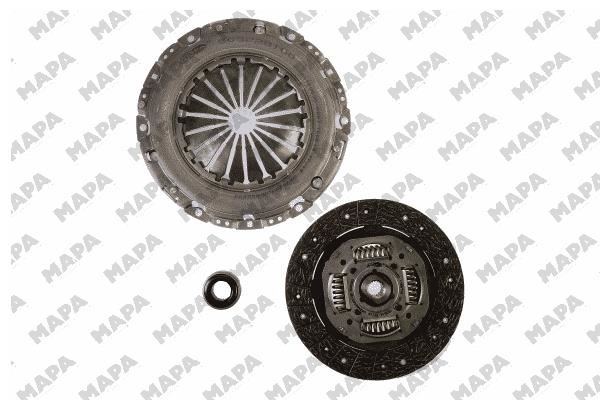 MAPA-000228200-1.jpg DEBRİYAJ SET FIAT SCUDO 2.0 MJT DUCATO 2.0 JTD PEUGEOT PARTNER 2.0.HDI 90 PS DV10 TD CITROEN C5 JUMP ER-JUMPY 2.0HDI XSARA 1.4 -2.0 HDI/C3 1.4 HDI 16 V (1 AD ) - Görsel 1