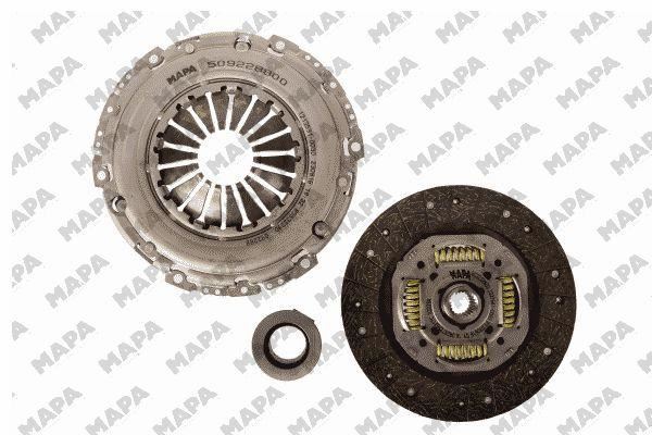 MAPA-005228600-1.jpg DEBRİYAJ SET VW PASSAT (3B2) 1.8 T AUDI A4 (8D2, B5) 1.8 T (1 AD ) - Görsel 1