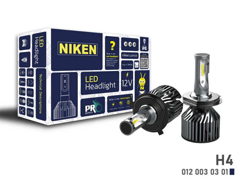 NKN-0120030301-1.jpg LED XENON AMPUL PRO SERISI H4 (1 TK ) - Görsel 1