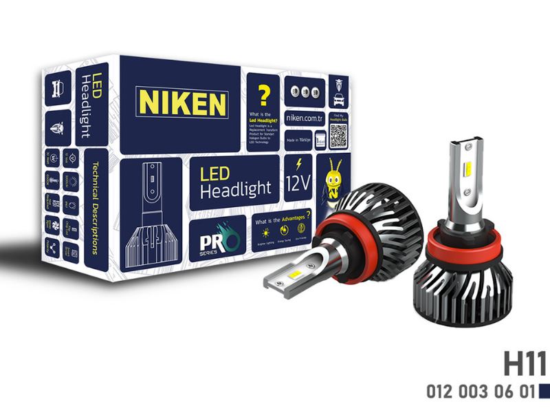 NKN-0120030601-1.jpg LED XENON AMPUL PRO SERISI H11 (1 TK ) - Görsel 1