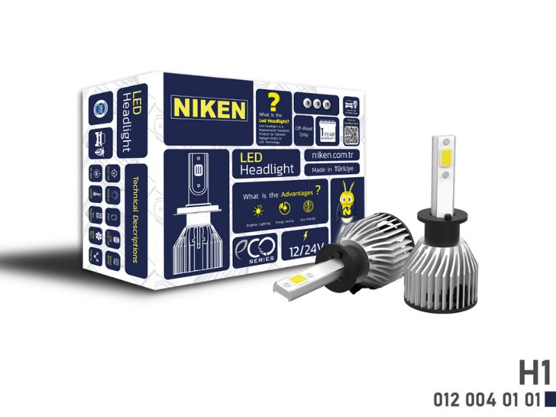 NKN-0120040101-1.jpg LED XENON AMPUL ECO SERISI H1 (1 TK ) - Görsel 1