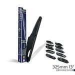 NIKEN 325mm 13" 10 APARATLI ARKA SİLECEK SÜPÜRGESİ (1 AD )