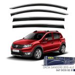 DACIA SANDERO 2013-2020 KROMLU CAM RÜZGARLIĞI 4LÜ (1 TK )