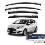 FORD FIESTA 2009- KROMLU CAM RÜZGARLIĞI 4LÜ (1 TK )