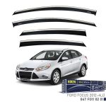 FORD FOCUS 2012- KROMLU CAM RÜZGARLIĞI 4LÜ (1 TK )